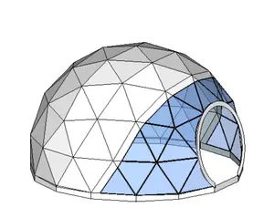 50 평방 미터 지오데식 파티 돔 텐트 판매