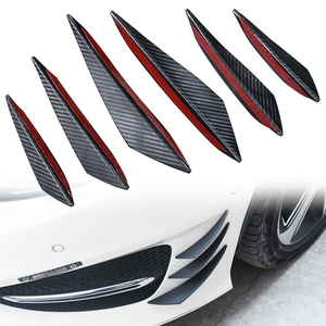 6 unids/lote ajuste Universal parachoques delantero labio Nivus difusor divisor <span class=keywords><strong>aletas</strong></span> cuerpo Spoiler Canards Chin Car <span class=keywords><strong>Tuning</strong></span> Canard - Product Image 1