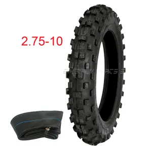 Pneu + tubo de pneu 2.75-10 polegadas, pneu de corrida de motocross, motocicleta, dirt pit, atomik ssr sdg gy6