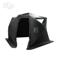 Carpa de Sauna Portátil Kawagebo Kamp (KK) para Exteriores, 420D Oxford |   Carpa Grande con Calefacción a Vapor para 4-6 Personas con Estufa de Leña