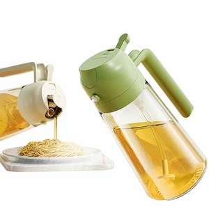 <span class=keywords><strong>Spruzzino</strong></span> <span class=keywords><strong>Olio</strong></span> 2-in-1 in Vetro Anti-goccia <span class=keywords><strong>per</strong></span> Cucina, Bottiglia Contenitore <span class=keywords><strong>Olio</strong></span> d'Oliva <span class=keywords><strong>per</strong></span> BBQ, <span class=keywords><strong>Friggitrice</strong></span> <span class=keywords><strong>ad</strong></span> <span class=keywords><strong>Aria</strong></span>, Insalate, Bistecche, Accessori da Cucina - Product Image 1