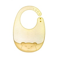 Produits pour bébés en gros, bavoirs pour bébés réglables, dessin animé, imperméables, sans BPA, bavoirs en silicone de qualité alimentaire pour bébés