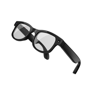 Lunettes Intelligentes de <span class=keywords><strong>Traduction</strong></span> IA avec Reconnaissance d'Images, Lunettes Connectées Tactiles pour la Photographie de Voyage avec Caméra 8MP, Appel et Enregistrement Vidéo - Product Image 1