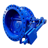 Clapet anti-retour à disque basculant manuel à double bride en acier au carbone en fonte ductile WCB pour application générale-eau gazole