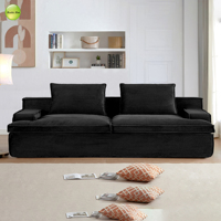 Reddeboo Overs ize Wohnzimmer möbel 4-Sitzer Vakuum verpackte Kompression Modulares Sofa Günstiger Versand Lazy Floor Couch W6010