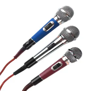 Microfone com fio YS-308 profissional, adequado para ktv home metal portátil karaokê máquina para crianças microfone dinâmico cn; gua
