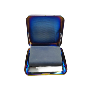 Hot bán Kim Loại Tùy chỉnh Hộp Thuốc Lá rực rỡ màu tròn góc thuốc lá <span class=keywords><strong>Maker</strong></span> - Product Image 4