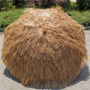 Tenda Ombrellone Stile Hawaiano per Spiaggia con Protezione UV Angolo Regolabile Impermeabile per Esterni - Product Image 3