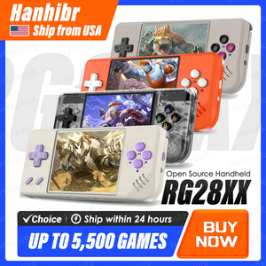 Consola <span class=keywords><strong>de</strong></span> Juegos Portátil ANBERNIC RG28XX, Pantalla IPS <span class=keywords><strong>de</strong></span> 2.83 Pulgadas, Salida HDMI, Reproductor <span class=keywords><strong>de</strong></span> Video Portátil, <span class=keywords><strong>Lector</strong></span> <span class=keywords><strong>de</strong></span> Libros Electrónicos - Product Image 1