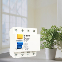32A CHOSO RCBO RCCB COID-63/32A 2P Haushalts-Fehlerstromschutzschalter Verteilerdose PA66 Material 240V 4,5kA Abschaltleistung LSIG