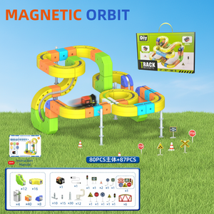 Piste magnétique inertielle à assembler soi-même, jeux de course automobile, orbite de lévitation magnétique anti-gravité inertielle pour enfants - Product Image 4