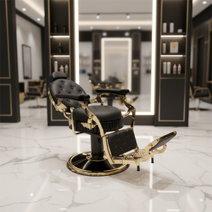 Fauteuil de Barbier Robuste pour Salon de Coiffure, Chaise de Coiffage Moderne Multifonctionnelle pour Salon de Beauté - Vente en Gros - Product Image 1