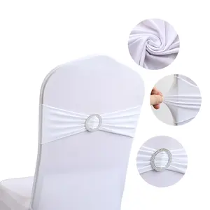 Edding Party ppupplies ececoration ananquete pelo ACK sobre Fabric lastic cenizas ow ANDS ololyester panpandex Chair cenizas