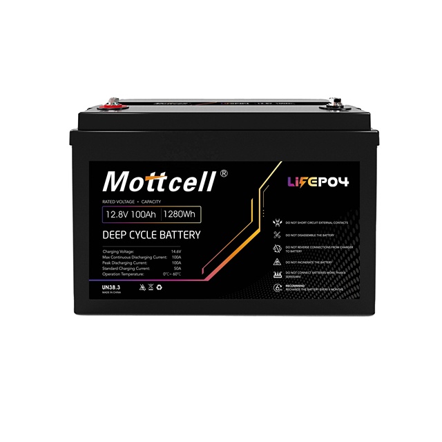 200A LiFePO4 100Ah 12V Deep Cycle LFP Battery Pack for Replacing Lead Acid, GEL Batteries for Golf Cart, Solar Energy Storage