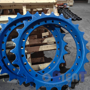 อะไหล่เครื่องจักรก่อสร้าง สprocket สำหรับแท่นขุดเจาะ <span class=keywords><strong>Bauer</strong></span> รุ่น Bg15 Bg20 Bg23 Bg25 Bg28 Bg30 Bg33 Bg36 Bg40 Bg42 Bg45 Bg50 Bg55 - Product Image 2