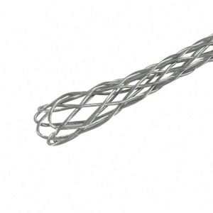 High Quality Stainless Steel Spiral Wrapping Wire Mesh Stocking <b>Grip</b> Cable Pulling <b>Sock</b> Conductor <b>Socks</b> OEM - Product Image 6