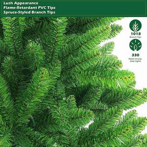 <span class=keywords><strong>Sapin</strong></span> <span class=keywords><strong>de</strong></span> Noël Artificiel <span class=keywords><strong>de</strong></span> Luxe <span class=keywords><strong>de</strong></span> Haute Qualité <span class=keywords><strong>de</strong></span> <span class=keywords><strong>2m</strong></span> avec Lumières LED et Socle – Idéal pour la Maison et les Décorations <span class=keywords><strong>de</strong></span> Fêtes – <span class=keywords><strong>Prix</strong></span> Usine - Product Image 4