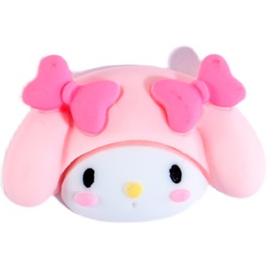 Decoraciones de resina EVA de Kuromi, My Melody, Cinnamoroll y Hello Kitty para fundas de teléfono, horquillas, tazas y pegatinas. - Product Image 5