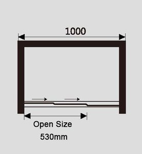 Ower rame hhhabin in abananathlass Lass oor (K44001) uuxury raphic esesign ololding 8mm - Product Image 2