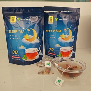 Té de Hierbas Naturales <span class=keywords><strong>para</strong></span> <span class=keywords><strong>Dormir</strong></span> Profundamente y Aliviar el Estrés, Sin Cafeína, Té Orgánico <span class=keywords><strong>para</strong></span> una Buena Noche, Suplemento <span class=keywords><strong>para</strong></span> Dormirse Más Rápido - Product Image 4
