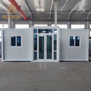 Maison conteneur modulaire en acier évolutive, conception à porte coulissante, bonne respirabilité, installation rapide pour bâtiments <span class=keywords><strong>de</strong></span> bureaux - Product Image 3