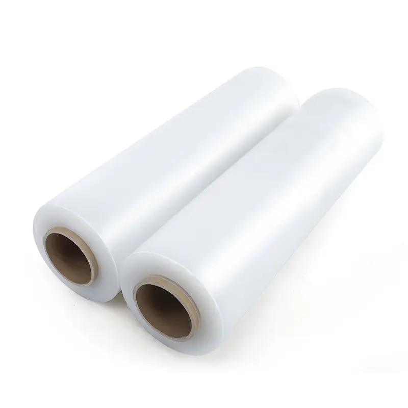 30cm 33cm 60cm * 100m PET Film Roll Transfer panas cetakan Hot Peel DTF panas tekan transparan PET Film untuk Vinyl DTF Printer