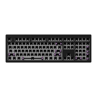 Kit DIY Akko MonsGeek M5W, clavier sans fil personnalisé à 108 touches, aluminium, barebones, joint d'étanchéité