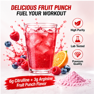 Polvo de L-Arginina y L-Citrulina Personalizado, Potenciador de Óxido Nítrico, Complejo de Aminoácidos, Apoyo para el Flujo Sanguíneo y la Musculatura, Nutrición Deportiva - Product Image 5