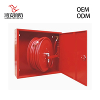 Kit de Carrete de Manguera Contra Incendios Slim-Line 25mm x 20m 180mm de Ancho para Gabinete Empotrado 1.2MPa Fabricante de Componentes OEM