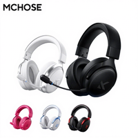 Casque de jeu sans fil MCHOSE V9 Pro, son surround 7.1, haut-parleurs dynamiques, micro à réduction de bruit, faible latence pour 5.3