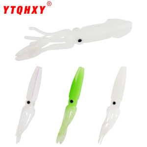 New Plastic Squid <b>Lure</b> 10cm 8.6g Glow In Dark Soft Bait For Sea <b>Fishing</b> Saltwater Fish Bottom Baits - Product Image 2