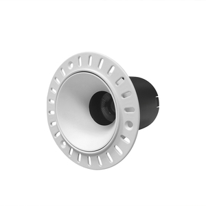 Dim to Warm CRI90 7W 9W Luz de techo interior Sin parpadeo <span class=keywords><strong>UGR</strong></span> <span class=keywords><strong>19</strong></span> <span class=keywords><strong>Downlight</strong></span> LED Trimless ajustable con CE ETL - Product Image 2
