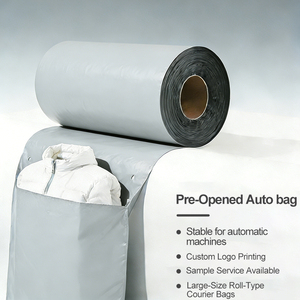 Bolsas Preabiertas Personalizadas en Rollo para Juegos de Sábanas, Abrigos y Chaquetas de Invierno con Máquina de Empaquetado Express Bag - Product Image 2