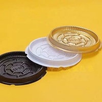 Vente en gros Mini récipients à gâteaux ronds de qualité alimentaire PET Boîtes à dessert en plastique