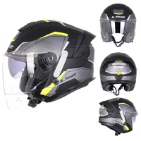 Casque ouvert double visière LS2 OF618 VERSO 2, nouveau modèle, pour moto, véhicule électrique, scooter, pédale, en alliage, certifié 3C