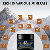 Vente en Gros Marque Privée Extrait Naturel de Shilajit Résine Pure de Shilajit de l'Himalaya