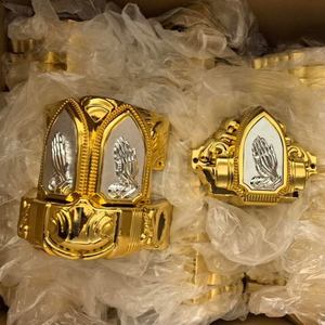 Modelo 15D #   Accesorios Funerarios: Juego de Esquinas para Ataúd, Herrajes Chinos, Suministros Funerarios, Productos para Entierro, Decoración de Ataúdes - Product Image 2