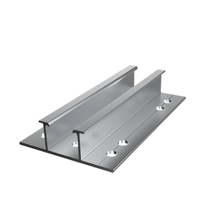 Système de montage solaire économique de haute qualité en gros, mini-rail, structure solaire, support de panneau PV, résistance au vent 60 m/s - Product Image 2