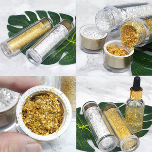 1g Una Bottiglia 99% 24k Genuino <span class=keywords><strong>Oro</strong></span> e Argento Fiocco Commestibile <span class=keywords><strong>Oro</strong></span> lustro polvere in polvere per la Decorazione Panificio - Product Image 6