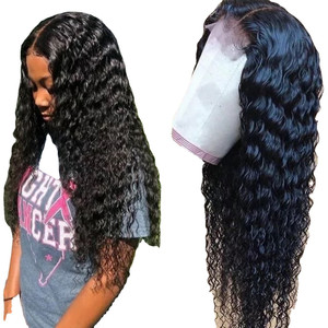 Parrucca Hm Hair <span class=keywords><strong>Me</strong></span> capelli ricci lunghi in fibra chimica di seta ad alta temperatura - Product Image 4