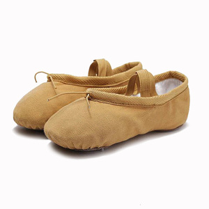 Scarpette da Danza Classica Professionali in Tela per Donna Ballerina Scarpe da Ballo Piatte da Donna per Competizione e Allenamento - Product Image 6