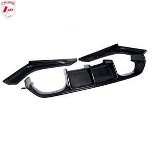 Diffuseur arrière en fibre de carbone sèche Z-ART V Style M3 pour BMW <span class=keywords><strong>M4</strong></span> 2013-2021, lèvre arrière en fibre de carbone pré-imprégnée pour BMW F80 F82 F83 - Product Image 1