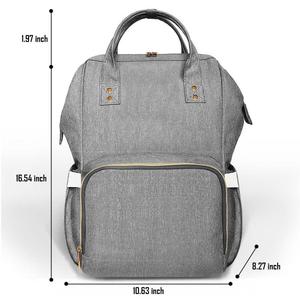 Muestra gratis pañal mochila de gran capacidad bolso de bebé Multi-función de viaje mochila de moda mamá regalo de bolsa - Product Image 4