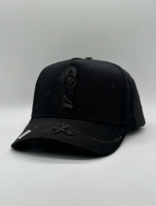 Gorra de Béisbol de Malla de 5 Paneles con Visera Curva, Logotipo Bordado en 3D Personalizado de Metal <span class=keywords><strong>Bigboss</strong></span>, de Alta Calidad, Envío Rápido, Venta al por Mayor, Modelo G5 para Unisex - Product Image 4