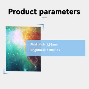 شاشة عرض إعلانية LED قابلة للطي من سلسلة BSU63V15 بدقة P1.53 1920*640 مم تدعم LAN/WAN لعرض المنتجات - Product Image 4
