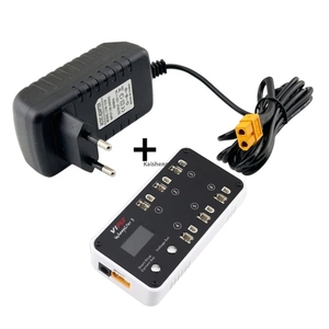 Vifostor <span class=keywords><strong>3</strong></span> v3 बैटरी चार्जर 6-पोर्ट डिस्चार्जर स्टोरेज मेमोरी फ़ंक्शन संगत टिनोवोप ड्रोन एसी/डीसी पावर स्रोत - Product Image 3