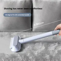 Brosse adhésive pour enlever les poils de chat et de chien avec une tête de brosse large pour canapé, lit et tapis, gadget d'absorption