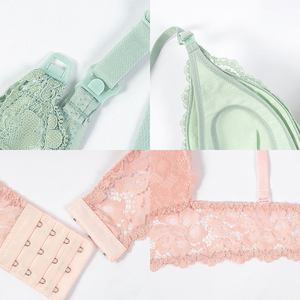 Reggiseno di maternità elegante con supporto in pizzo per allattamento al seno con Comfort di ogni giorno reggiseno di maternità - Product Image 4