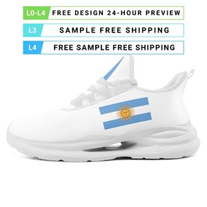 Chaussures de sport à lacets personnalisées <span class=keywords><strong>avec</strong></span> nom d'équipe imprimé sur demande, fabrication directe usine, OEM ODM, baskets personnalisées pour fans FN079-26027048-4 - Product Image 3