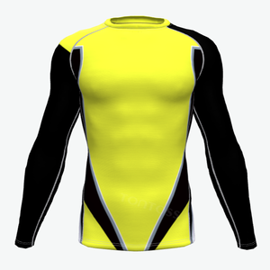 High Quality Short Sleeve <b>Compression</b> <b>Shirt</b> Breathable Eco-Friendly <b>Design</b> Your Own Quick Fit <b>Custom</b> Rash Guard - Product Image 1